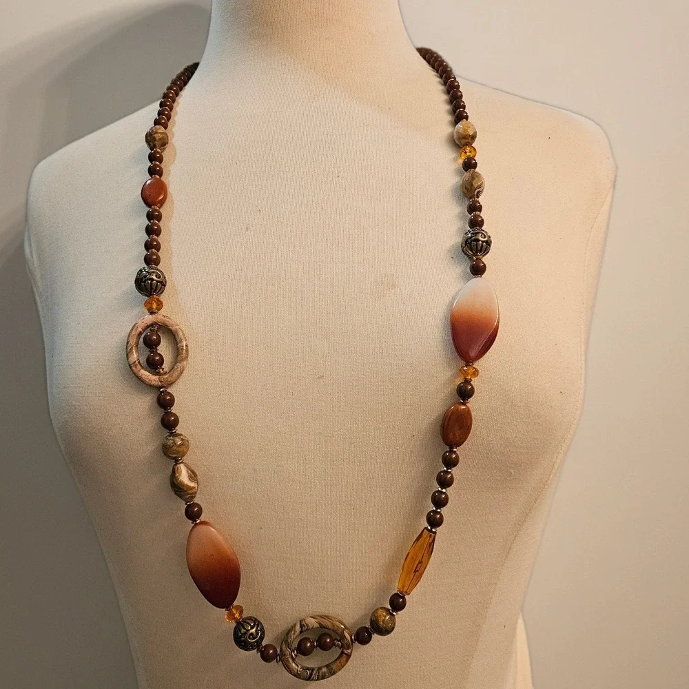Lot of 3 Fashion Costume Jewelry‎ Necklaces